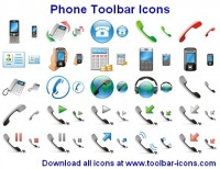   Phone Toolbar Icons