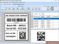   Manufacturing Industry Barcodes Download