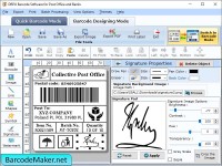   Postal Service Barcode Creator