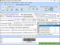   Banking Barcode Labels Software