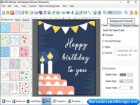   Printing Birthday Cards Tool