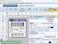   Software to Create Barcode Stickers