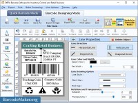   Inventory Barcode Maker Application