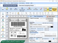   Warehousing Barcode Labels Maker