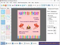   Custom Birthday Cards Creator