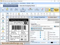   Barcode Label Design Tool