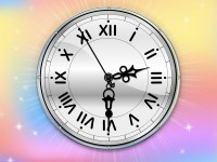 Скачать бесплатно 7art Color Therapy Clock screensaver
