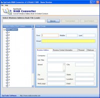   Windows Address Book Converter