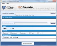   Convert NSF to EML