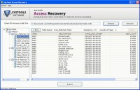   Recover MDB Database: Access Recovery