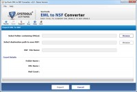   Import EML file to Lotus Notes Tool