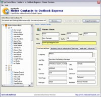   Notes Contacts to Outlook Express