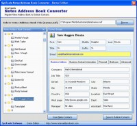   Notes Contacts to Outlook