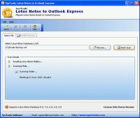   Migrate Lotus Notes to Outlook Express Emails