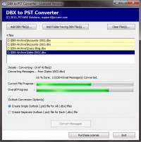   Convert DBX to PST Outlook