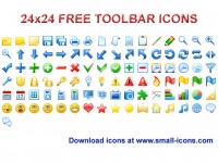   24x24 Free Toolbar Icons