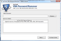   VBA Project Password Recovery