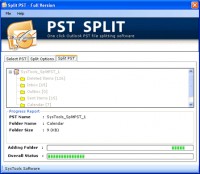   Split Outlook Archive