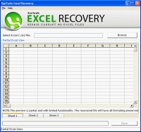   Restore Damage XLS File