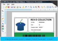   Free Barcode Label Software