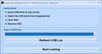   Lock and Unlock Your PC With USB Drive Software