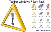 Скачать бесплатно Toolbar Windows 7 Icon Pack