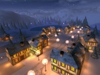  Winter Night 3D Screensaver
