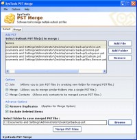   Management of Outlook PST