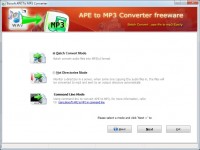   Boxoft APE to MP3 Converter (freeware)