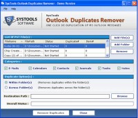   Outlook Duplicates Eliminator