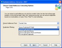   Outlook Address Extractor 2007