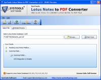   SysTools Lotus Notes to PDF