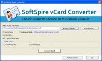   Convert vCard to MS Outlook 2003