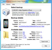   iPhone Backup Extractor