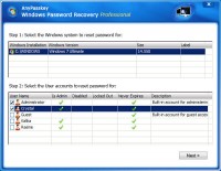   AnyPasskey Windows Password Recovery