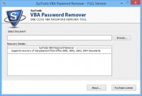   Recover VBA Project Password Free