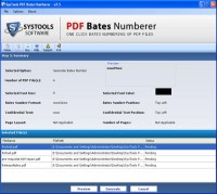   Add numbers to several PDF files