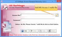   Unlock MS Access MDB Database