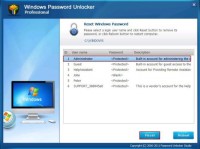   Windows Password Unlocker Professional
