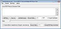   Get Convert PDF To Text and Multiple PDF Files to Text