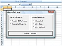   Get Excel Change Absolute References to Relative References and relative to absolute in multiple cells Software