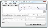   Get Excel Import CSV Files into MS Excel