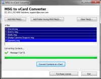   MSG File to VCF Converter