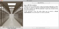   PDF Password Recovery Analyzer for Mac