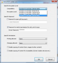   AdroitPDF Encryption Software