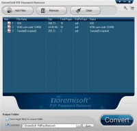   Doremisoft PDF Password Remover