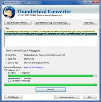   Transfer mail from Thunderbird to Outlook