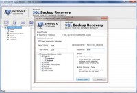   SQL BAK 2000 File Restore Program