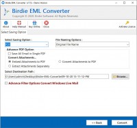   Convert EML emails to PDF