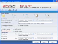   QuickData NSF to PST